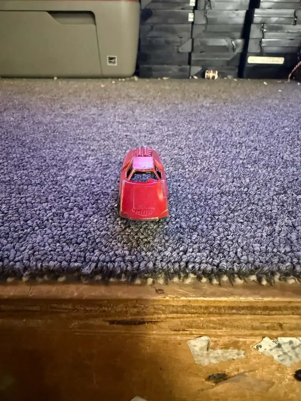 Vintage Tootsietoy Fiat Abarth No. 2 Red Diecast Toy Car
